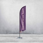 4m Angled Flags