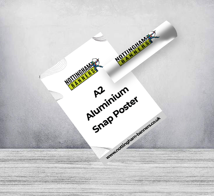 A2 Aluminium Snap Poster Frame Replacement Graphics