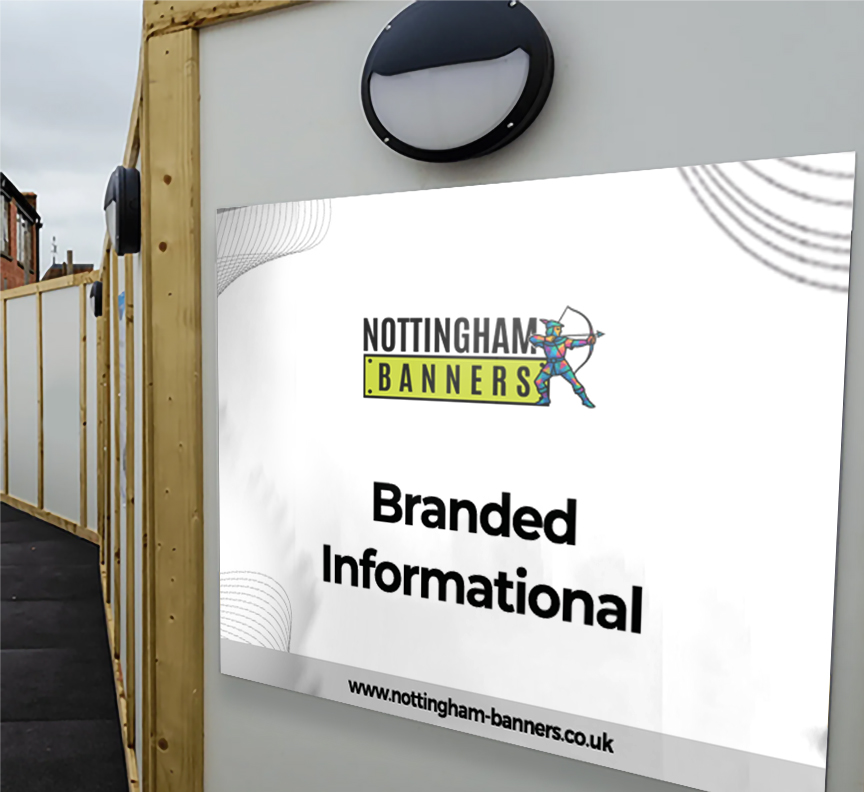 Branded Informational Sign