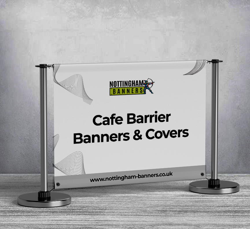 Cafe Barrier Banners