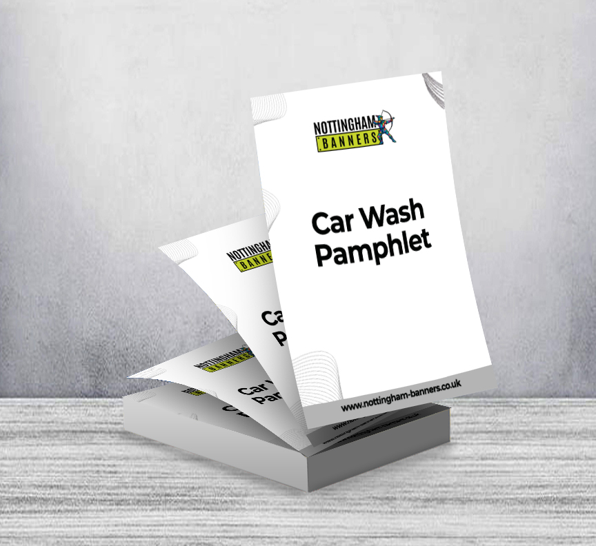Car Wash Pamphlet Printing