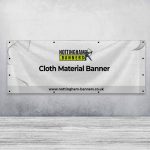 Cloth Material Banner