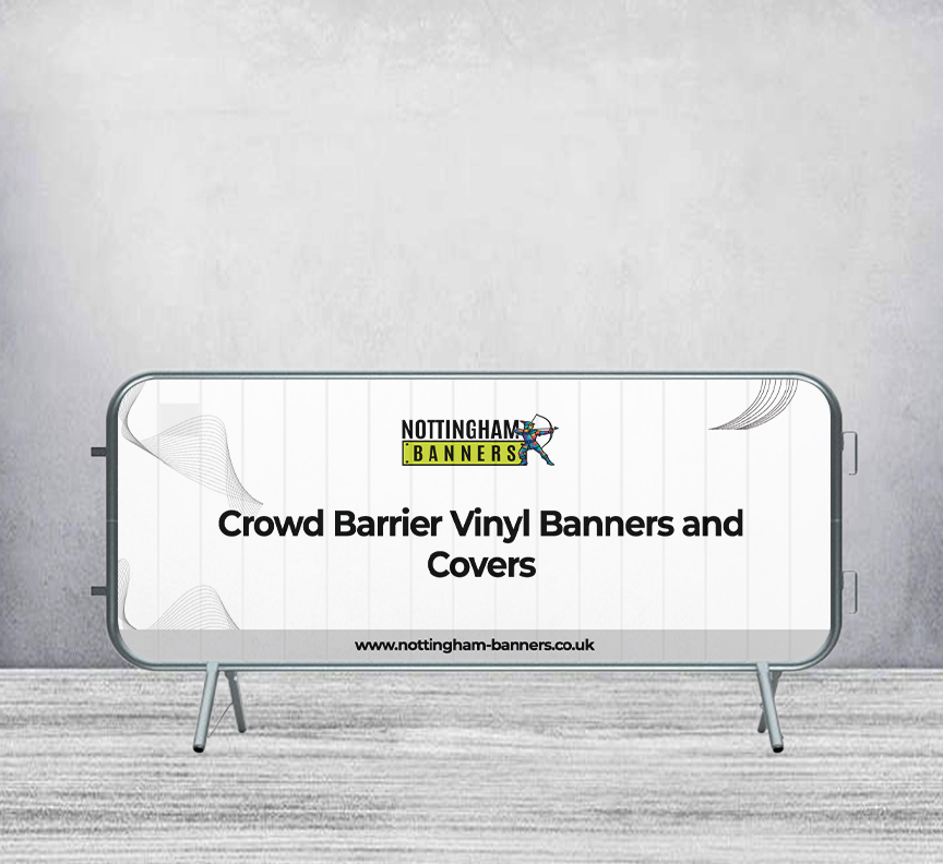 Crowd Barrier Vinyl Banners and Covers
