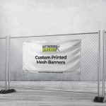 Custom Printed Mesh Banners
