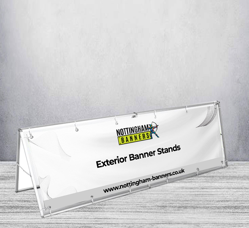 Exterior Banner Stands