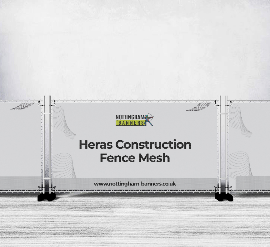 Heras Construction Fence Mesh Banners & Covers