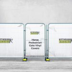 Heras Pedestrian Gate Vinyl Covers