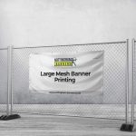 Large Mesh Banner Printing