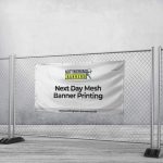 Next Day Mesh Banner Printing