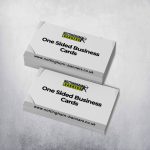 One Sided Business Cards
