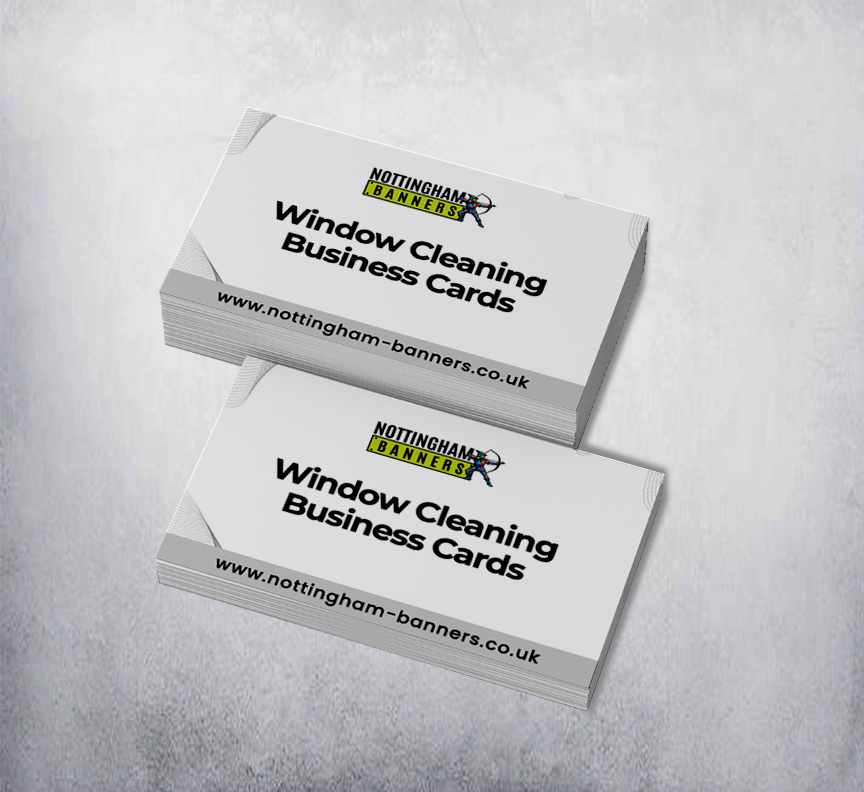 Window Cleaning Business Cards
