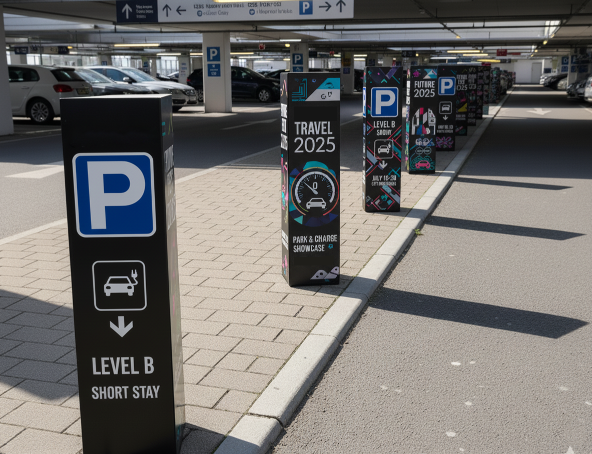 Bollard Covers & Sleeves Printing