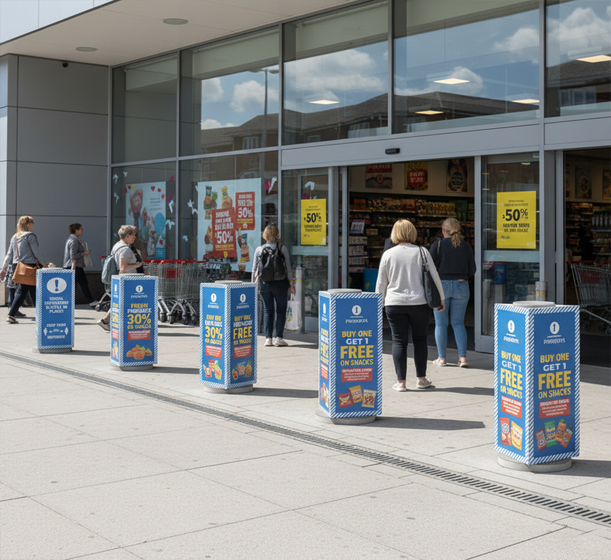 Forecourt Bollard Covers